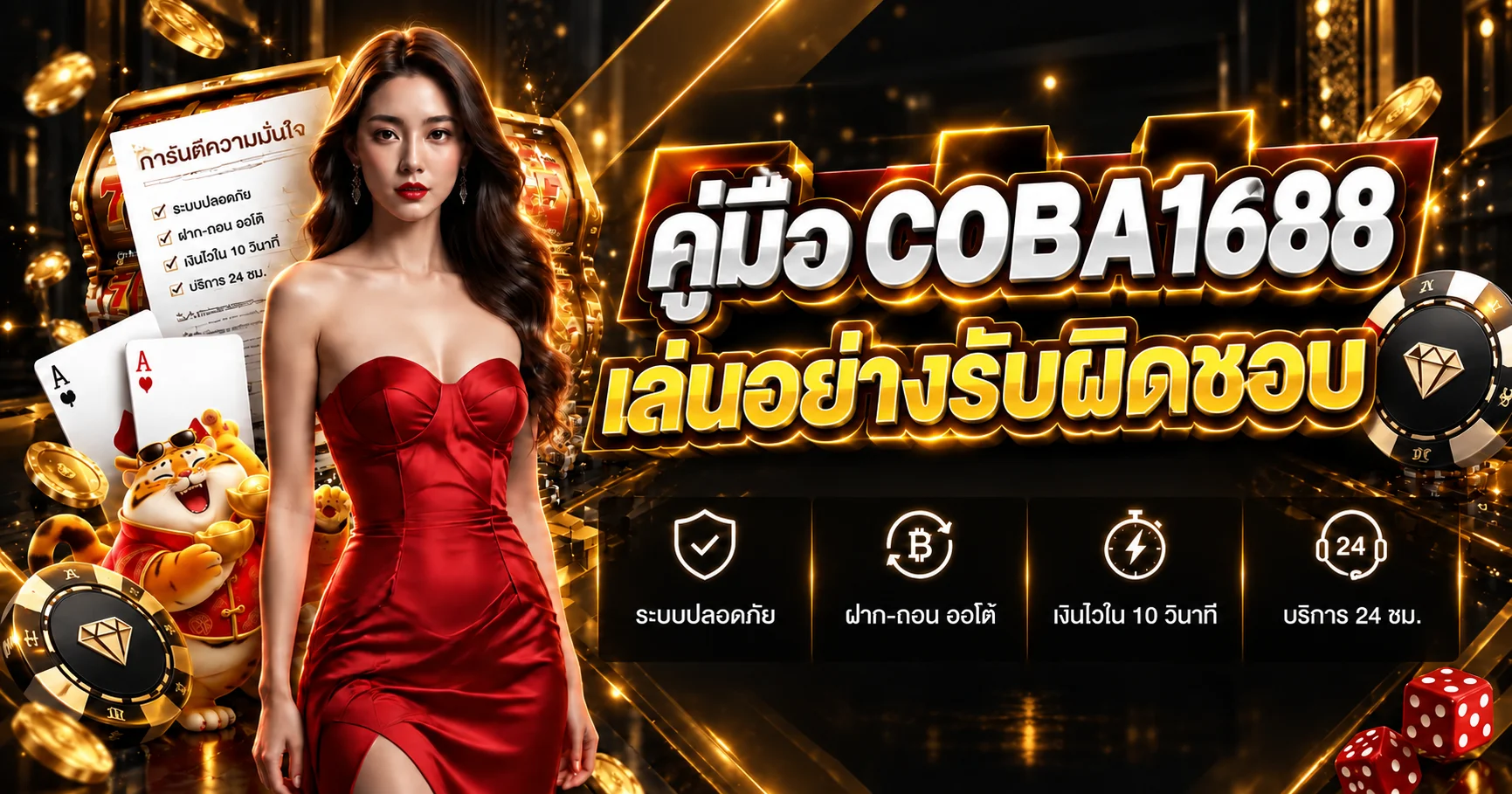 COBA1688 เล่นอย่างรับผิดชอบ ตั้งงบและเวลา